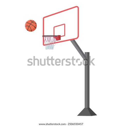 Cartoon Basketball Hoop Vector Image 的图像结果