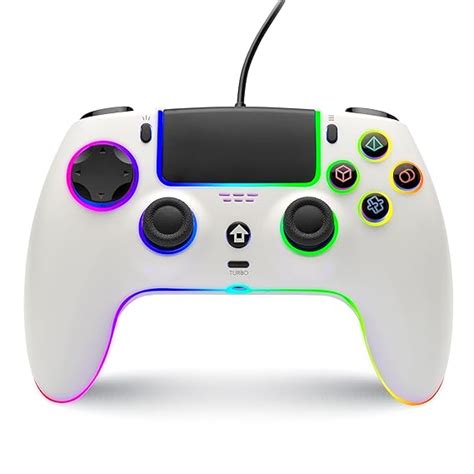 Nitho NOVA RGB Wired Controller for PS5, PS4, PC, Mac, Android & Steam ...