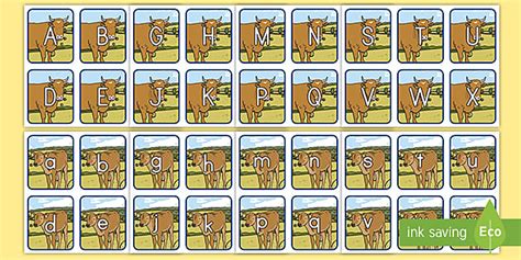 Farm Animal Alphabet Game | Kindergarten Resource | Twinkl