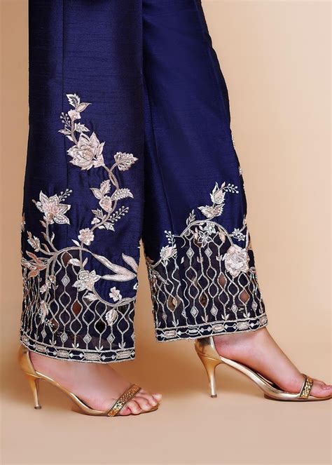 Trendy Palazzo Pant Border Design Ideas | Herzindagi