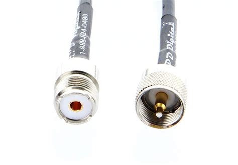 MPD Digital RG58 Coaxial Cable with UHF PL259 Male to UHF SO239 Female ...