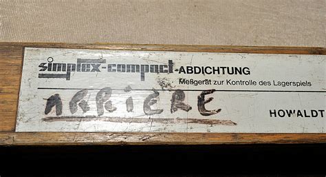 Simplex compact seal wear down gauge – Aeliya Marine Tech