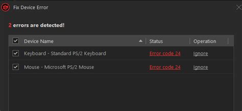 Image result for Keyboard Code 24 Device Manager