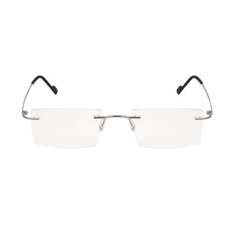 Buy Royal Son Rimless Rectangular Spectacle Frame For Men And Women Online