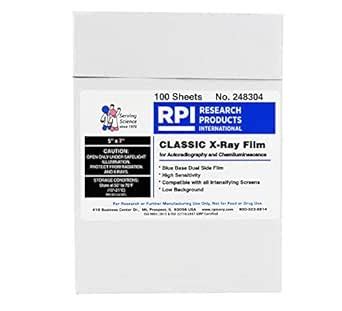 X-Ray Film, Blue Base for Autoradiography and Chemiluminescence, Non ...
