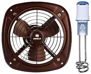 Havells Ventil Air DSP 230mm Exhaust Fan (Choco Brown) (FHVVEMTBRN09 ...