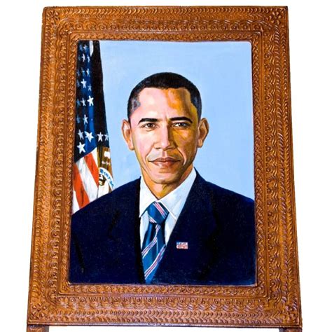 Obama chair painting: Hand painted furniture for sale in India. Shop ...