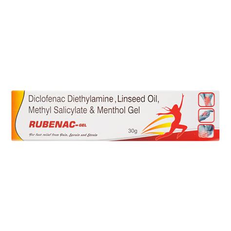 Buy Rubenac-Gel online | Uses, Side Effects, Price and substitutes ...