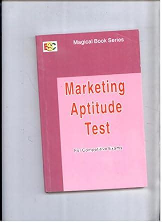 Buy Marketing Aptitude Test Book Online at Low Prices in India ...