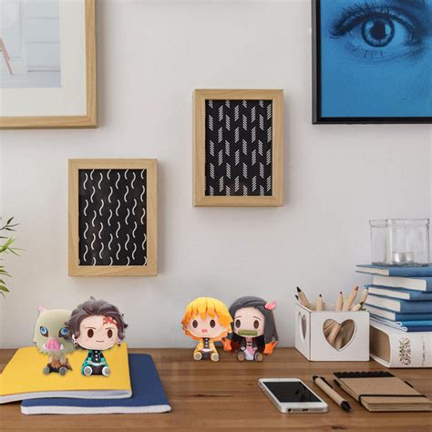 Buy Mini Demon-Slayer Figure 4 Pcs Q Version Kimetsu No Yaiba Anime ...