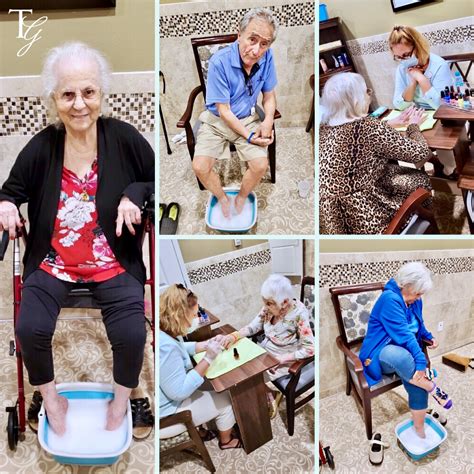 An afternoon at the spa! | Elderly activities, Nursing home activities ...