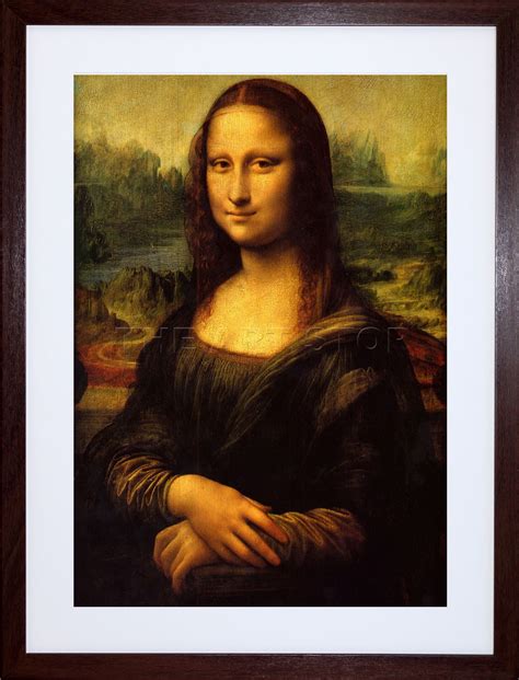 Mona Lisa Original Painting Framed at PaintingValley.com | Explore ...