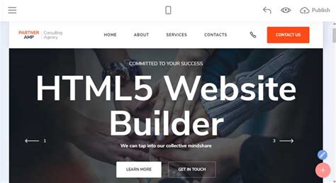 Image result for HTML 5 Web Builders