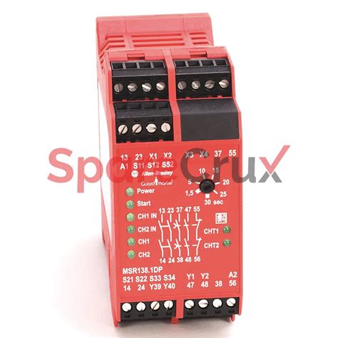 440R-M23143 | ALLEN BRADLEY | Guardmaster MSR138DP Safety Relay – SpareCrux