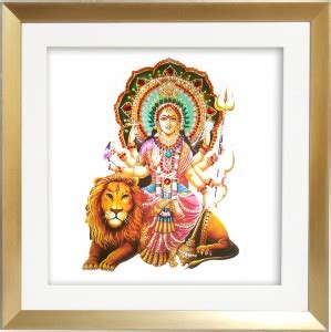 JustPrintz.com Durga Mataji Religious Frame Price in India - Buy ...
