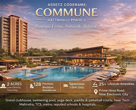 ASSETZ COMMUNE | 2.05 Cr | EOI | Eco Space Realtors