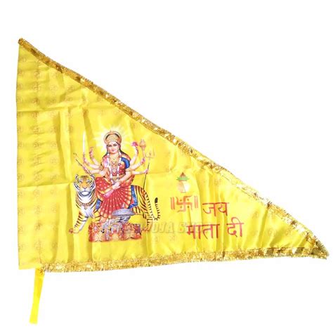 Durga Mata Flag / Jhanda Buy online at best price