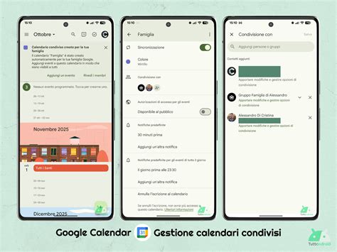 Google Calendar: la gestione dei calendari condivisi sbarca nell'app