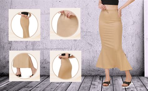 Buy SHIRAISHI Krishna Fashion™ Women's Cotton Blend Saree Shapewear ...