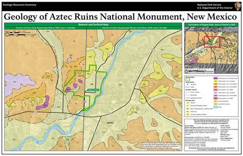 Aztec Ruins Map