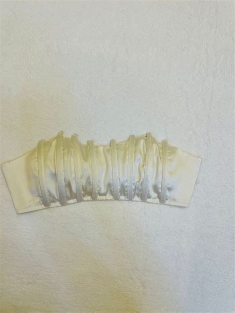 White Satin Corset Blouse – Padded Sleeveless Sweetheart Neck | Fully ...