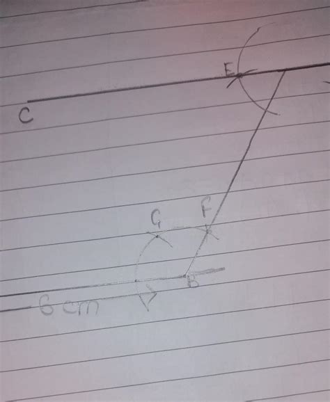 Draw a line segment AB = 6 cm. Draw AC and BD perpendiculars to the ...