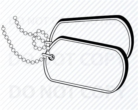 Military Dog Tags Format