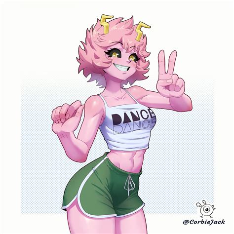 Mina Ashido - fan art by me : r/BokuNoHeroAcademia
