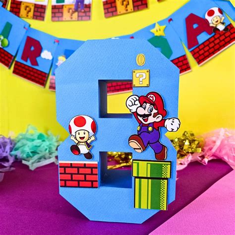 Super Mario 3D Letter / Number – PRETTY UR PARTY