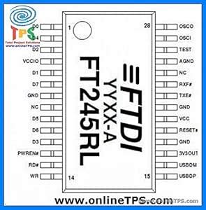 FT245RL - USB to Parallel FIFO Interface for Electronics Circui ...