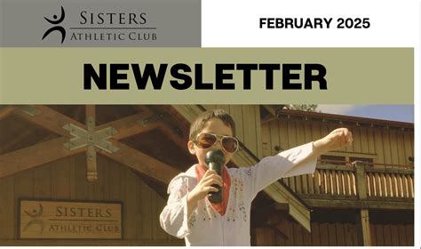 SAC Newsletter - February 2025 - Sisters Athletic Club