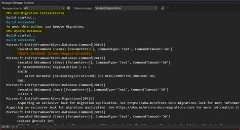 Image result for +Web API Identity Core Mange Database with Migration