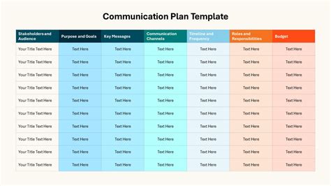 Communication Strategy Template 的图像结果