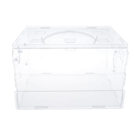 Acrylic Hamster Hideout Cage House Nest Play Space India | Ubuy