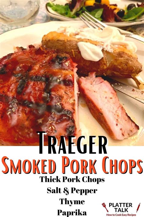 Learn how to make the best smoked pork chops using a pellet smoker ...