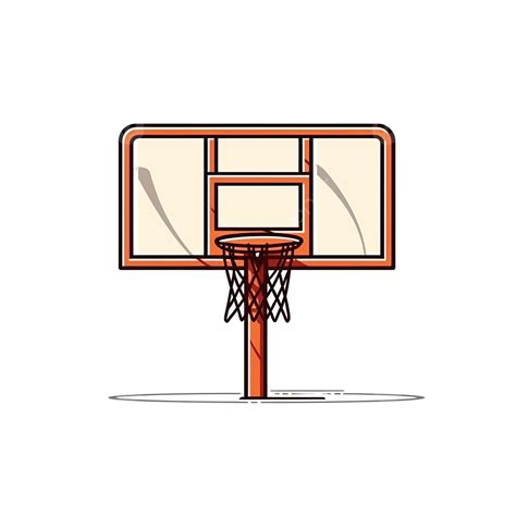 Basketbalbord Tekening