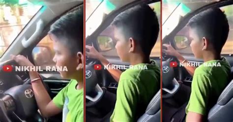 8 Year Old Kid Seen Driving Toyota Fortuner – Who to Blame? » Car Blog ...