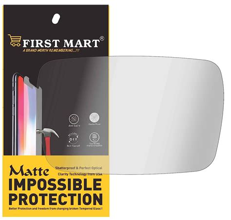 FIRST MART - A BRAND WORTH REMEMBERING Temepred Glass Screen Protector ...