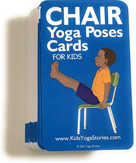 Kids Yoga Stories Chair Yoga Poses Cards for Kids: India | Ubuy