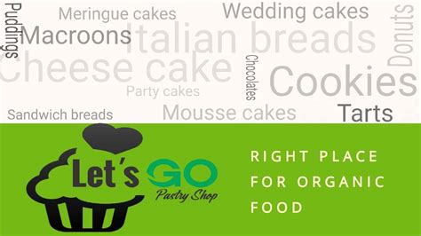 Menu at de Let's GO pastry shop, Erode