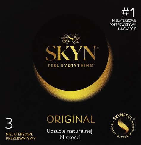 Skyn Feel Everything Original - Non-Latex Condoms, 3 pcs | Makeup.uk