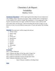 Image result for Solubility Lab Write PDF