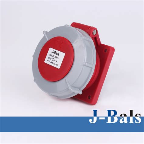 JBS系列暗装插座_J-BALS金霸士工业插头插座、重载连接器、矩形插头插座、航空插头插座 乐清市金霸士工业电子有限公司