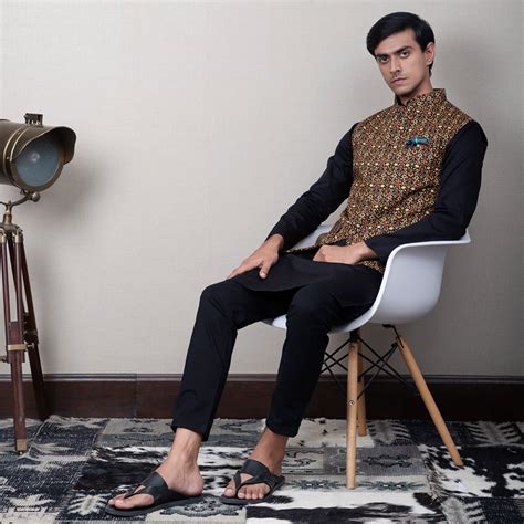 Lekh Printed Nehru Jacket – Minizmo