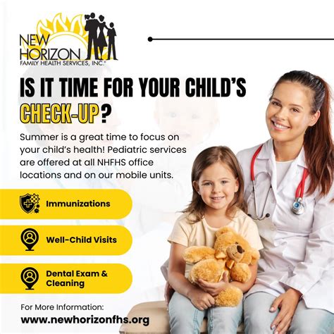 New Horizon Family Health Services on LinkedIn: Summer is a great time ...