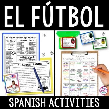 Spanish Reading Comprehension El Fútbol Soccer Los Deportes Activities