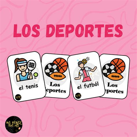 Los deportes (sport) - Flashcards | Teaching Resources