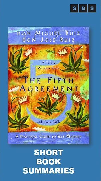 Book Summary #Shorts of The Fifth Agreement A Practical Guide to Self ...