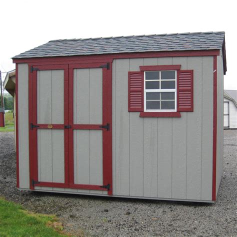 Little Cottage Company Value Workshop 8X8 Wood Shed | Free Shipping