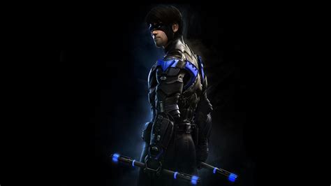 Nightwing Batman Arkham Knight Wallpapers on WallpaperDog